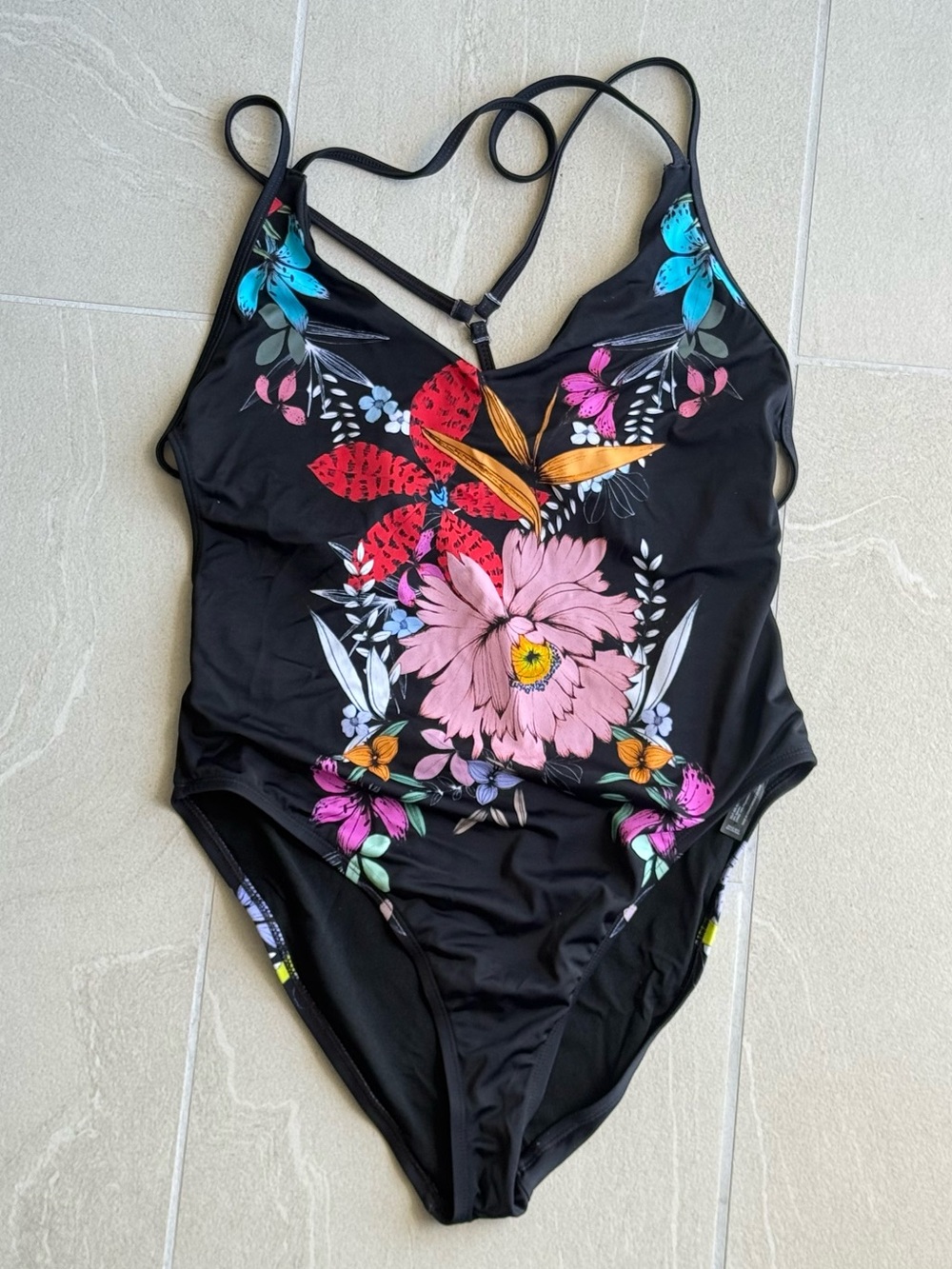 Floral One Piece Swimsuit